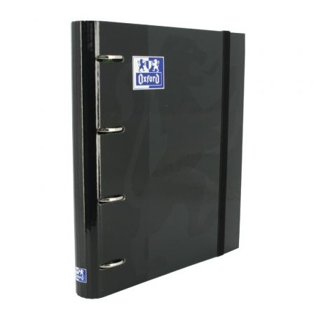Oxford Europeanbinder Classic Carpeta de Anillas A4+ con Recambio, 4 Anillas 35mm, Negro Oxford Europeanbinder Classic Carpeta de Anillas A4+ con Recambio, 4 Anillas 35mm, Negro